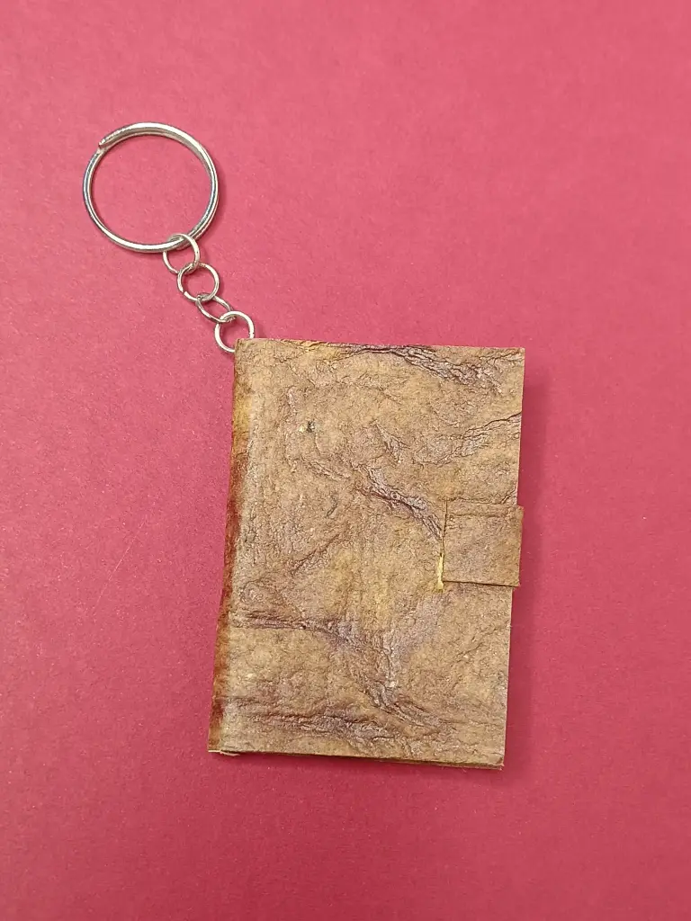 Mini Journal Notebook Keychain