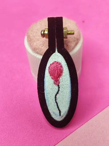 Custom-Shaped Mini Embroidery Hoops
